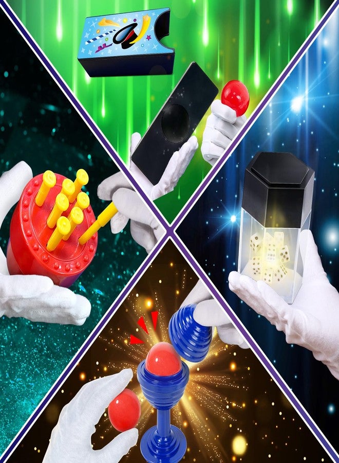 PATIFEED Magic Kit, 60 Magic Tricks for Kids Age 6-8, Magic Set with Instructions, Gift Toys for Kids Ages 6 7 8 9 10 11 12 Year Old - Image 3